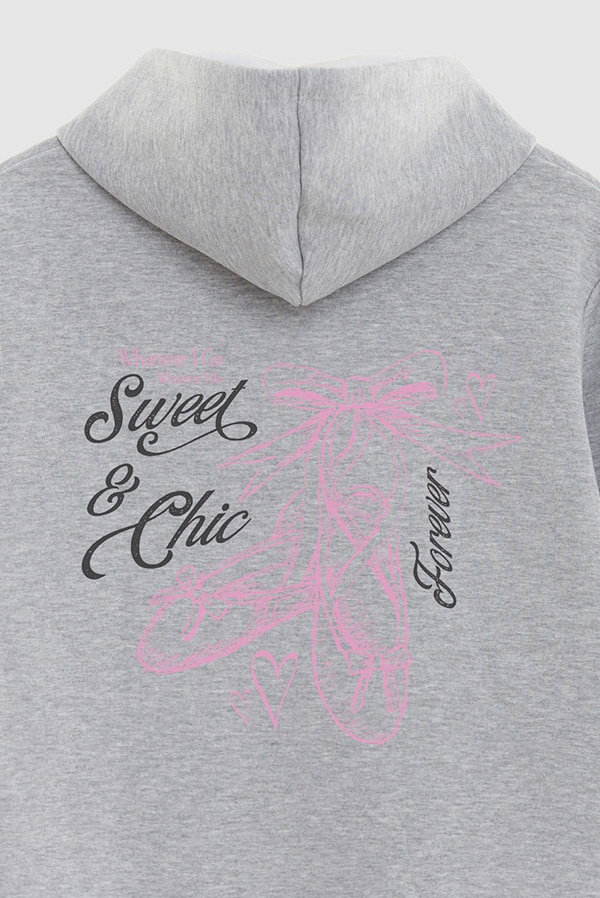 HOODIE ESTAMPADO SWEET CHIC
