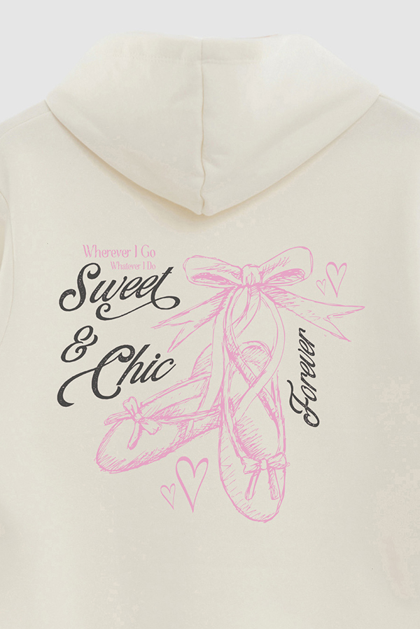 HOODIE ESTAMPADO SWEET CHIC
