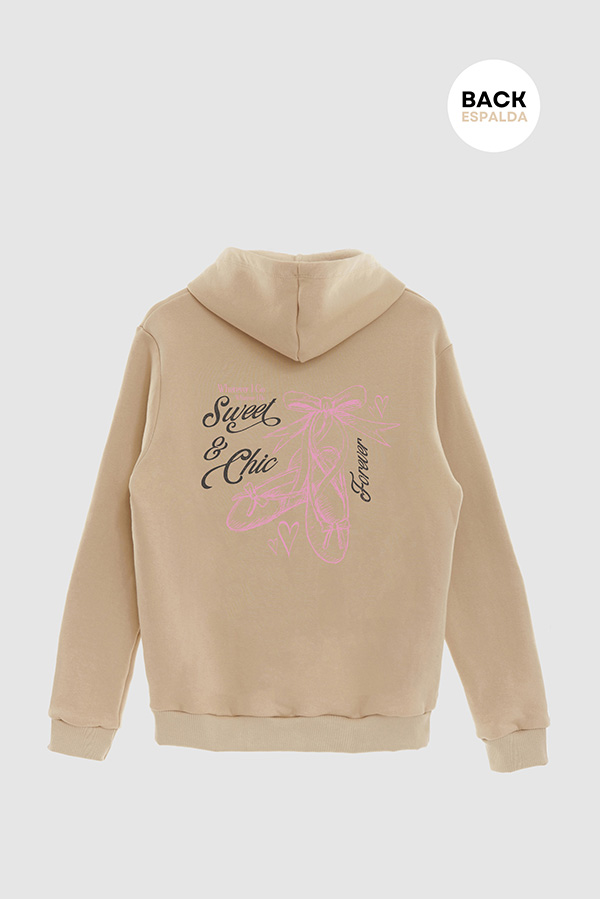 HOODIE ESTAMPADO SWEET CHIC