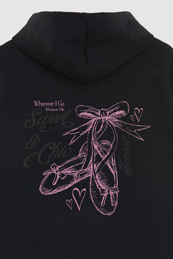 HOODIE ESTAMPADO SWEET CHIC