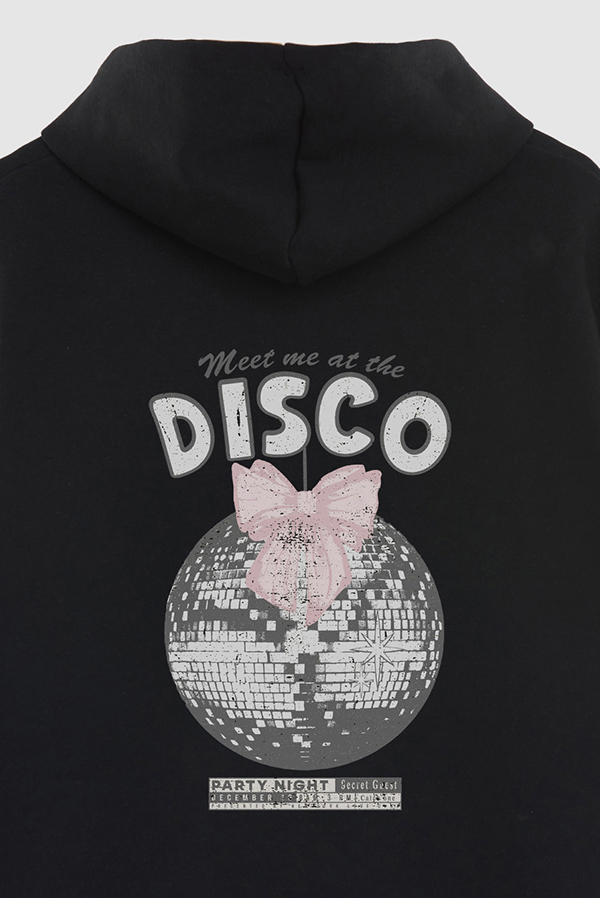 HOODIE ESTAMPADO MEET ME AT THE DISCO