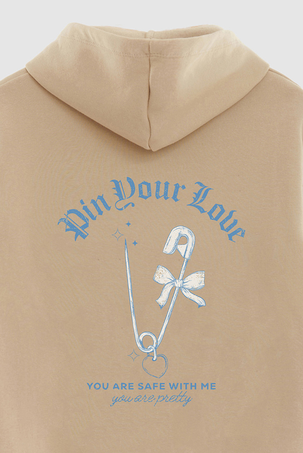 HOODIE ESTAMPADO PIN YOUR LOVE