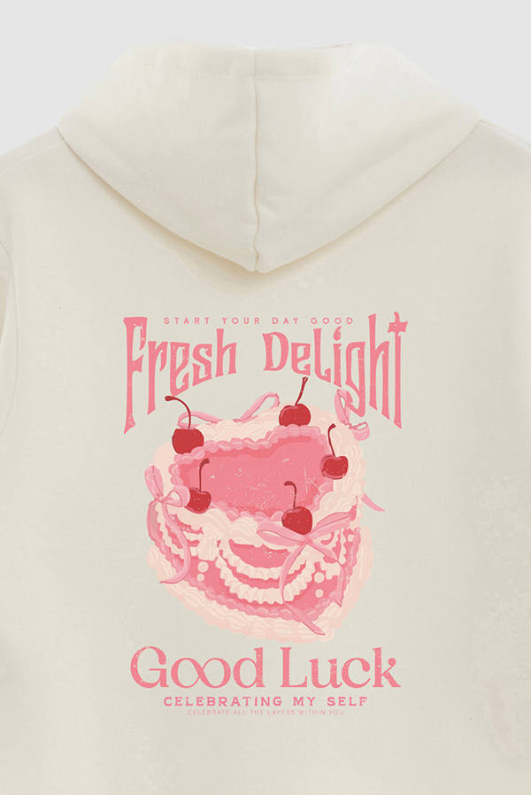HOODIE ESTAMPADO FRESH DELIGHT