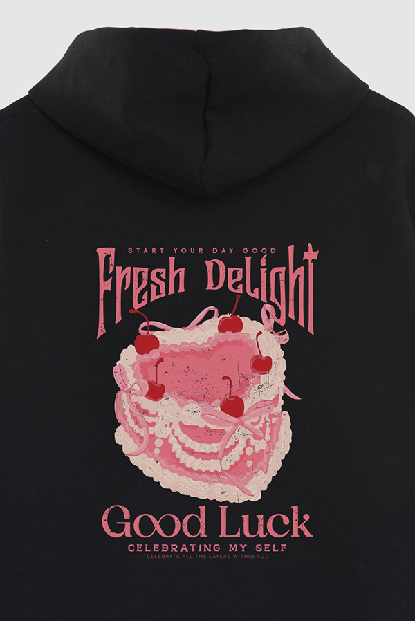 HOODIE ESTAMPADO FRESH DELIGHT