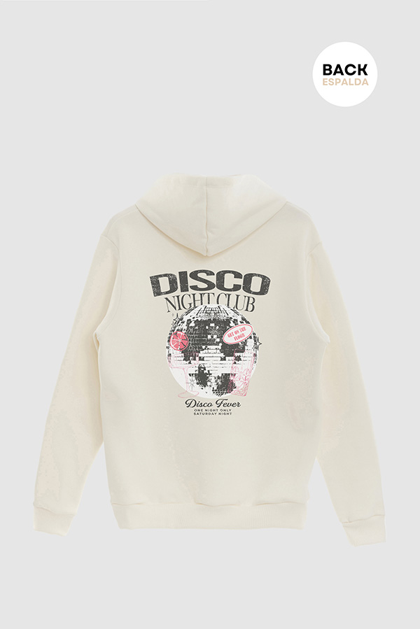 HOODIE ESTAMPADO DISCO NIGHT CLUB
