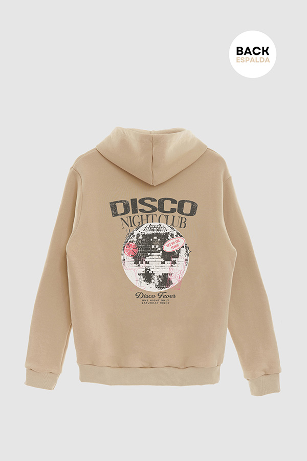 HOODIE ESTAMPADO DISCO NIGHT CLUB