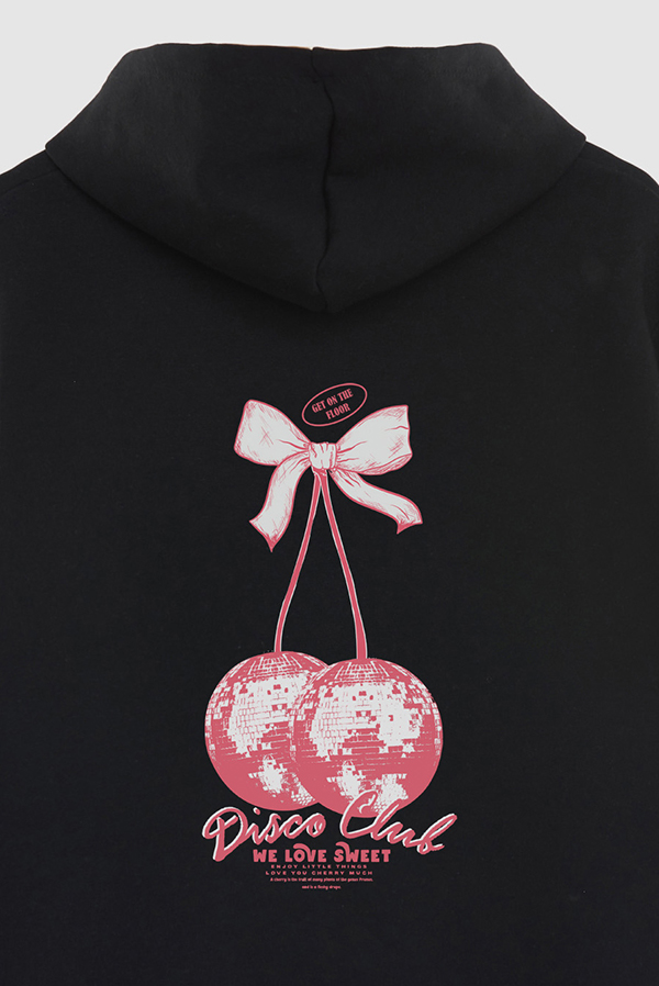 HOODIE ESTAMPADO DISCO CLUB