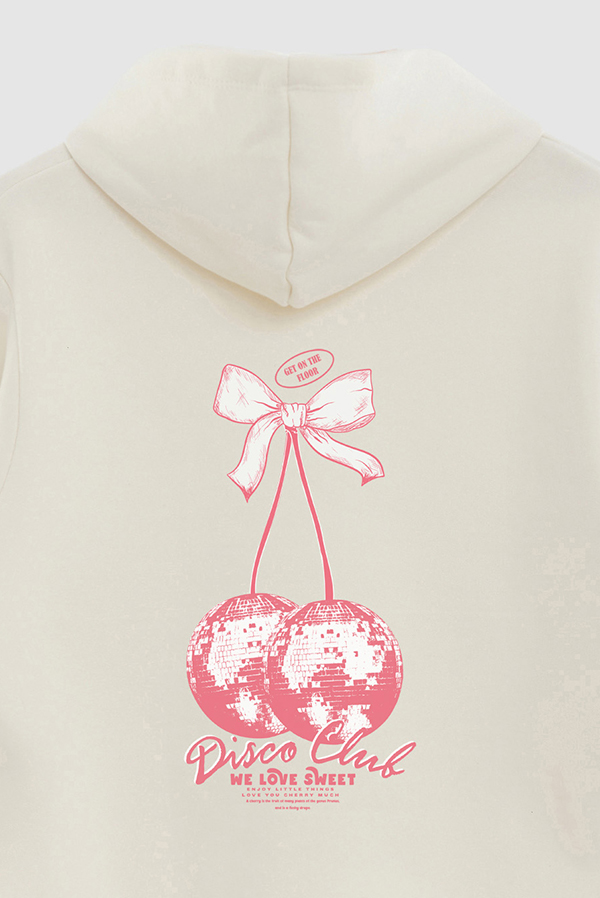 HOODIE ESTAMPADO DISCO CLUB