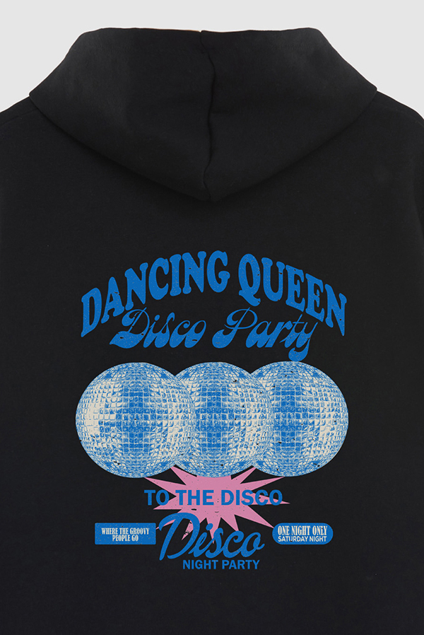 HOODIE ESTAMPADO DANCING QUEEN