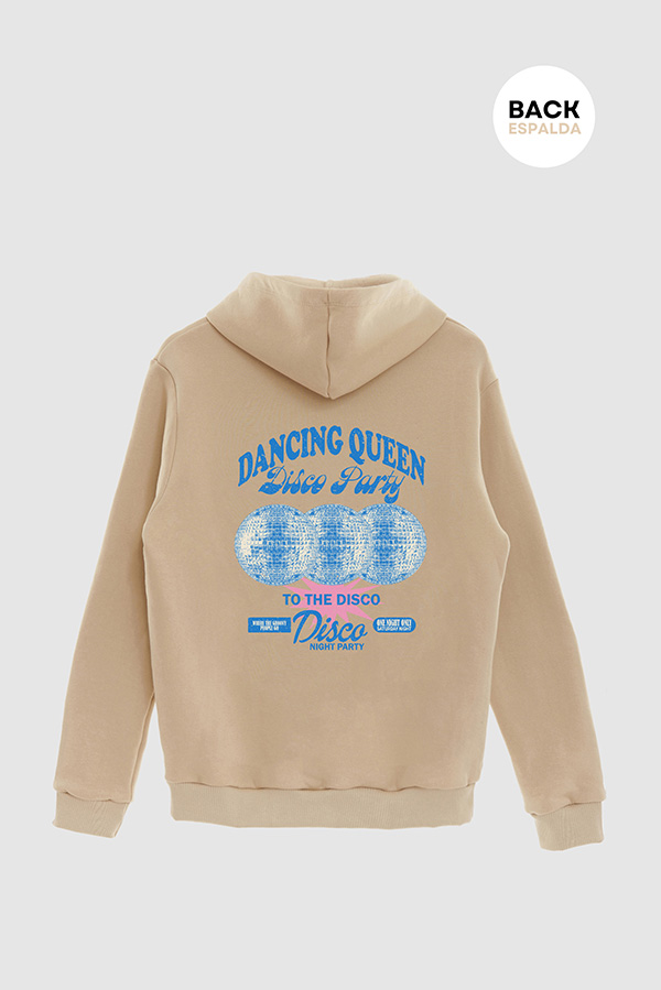 HOODIE ESTAMPADO DANCING QUEEN