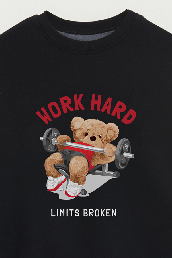 BUZO TEDDY WORK HARD