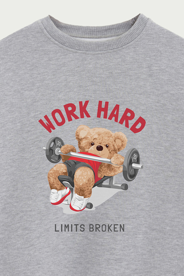 BUZO TEDDY WORK HARD