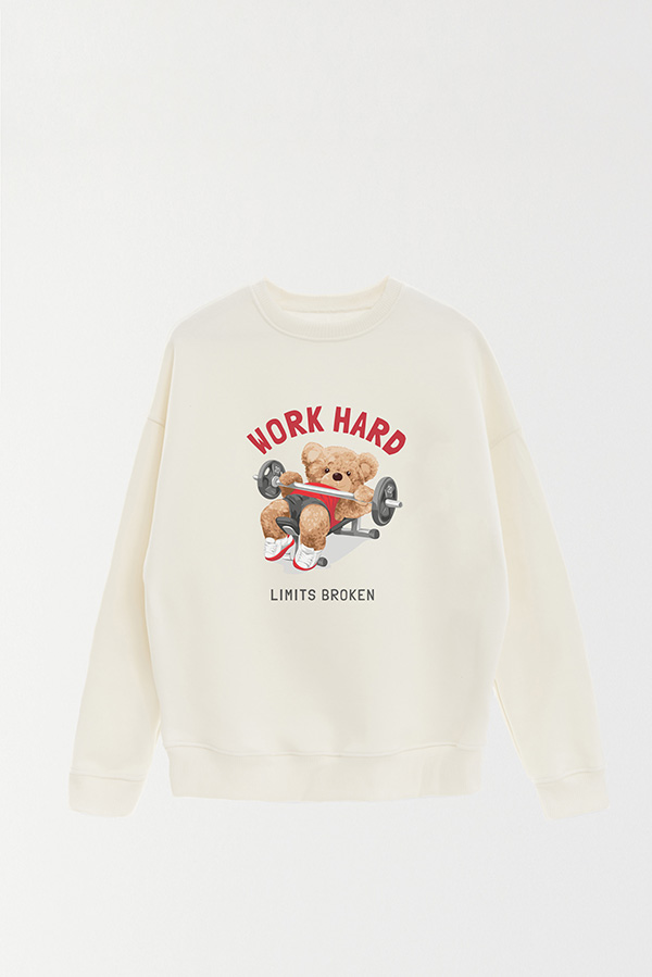 BUZO TEDDY WORK HARD