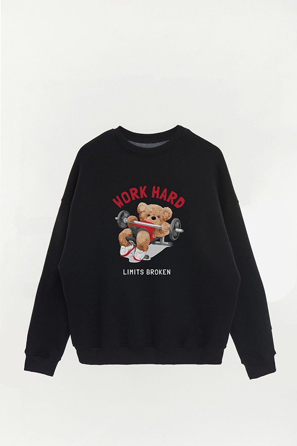 BUZO TEDDY WORK HARD