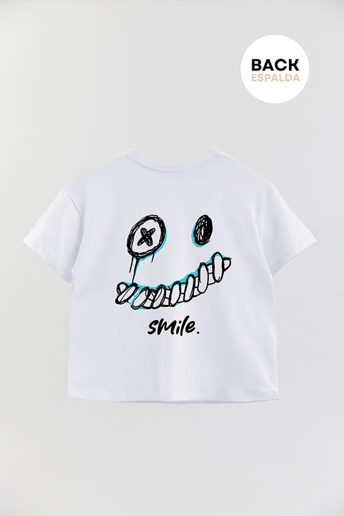 REMERA BOY OVER URBAN SMILE