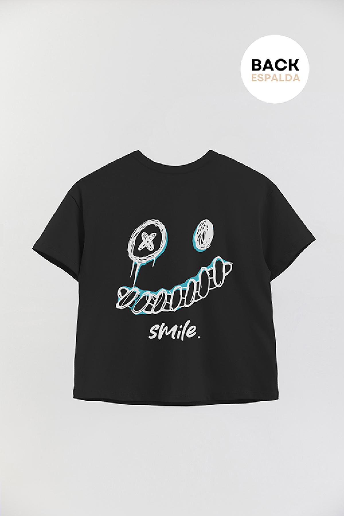 REMERA BOY OVER URBAN SMILE