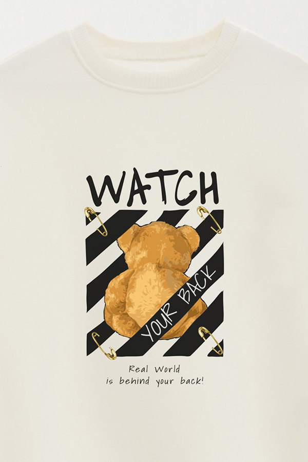 BUZO TEDDY WATCH YOUR BACK