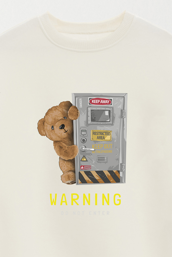 BUZO TEDDY WARNING