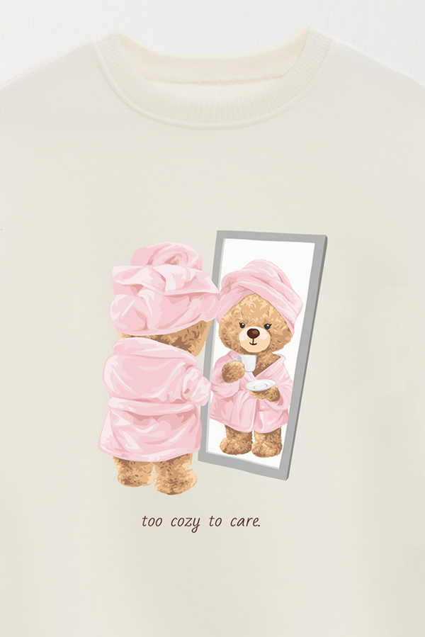 BUZO TEDDY TOO COZY TO CARE