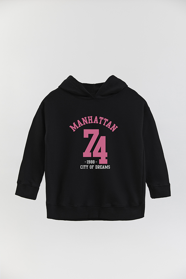 HOODIE RUSTICO GIRL URBAN MANHATTAN 74