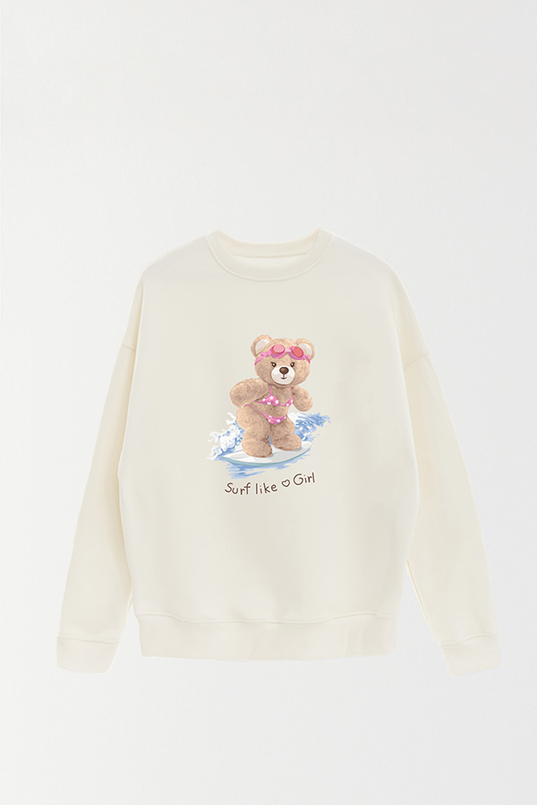 BUZO TEDDY SURF LIKE A GIRL