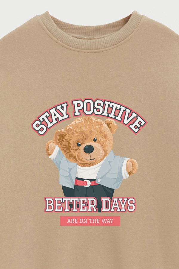 BUZO TEDDY STAY POSITIVE
