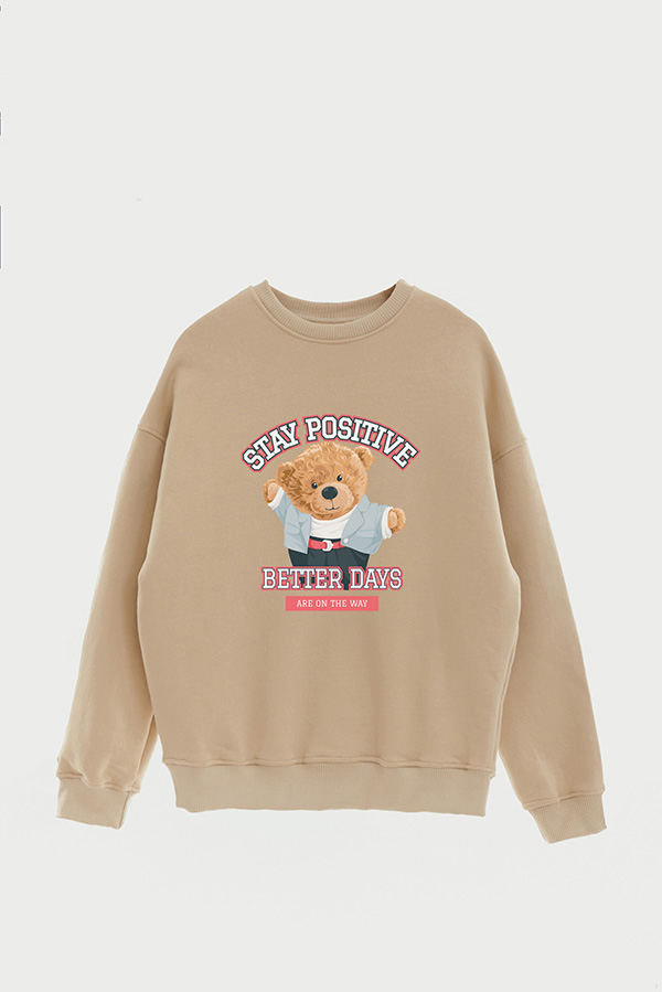 BUZO TEDDY STAY POSITIVE