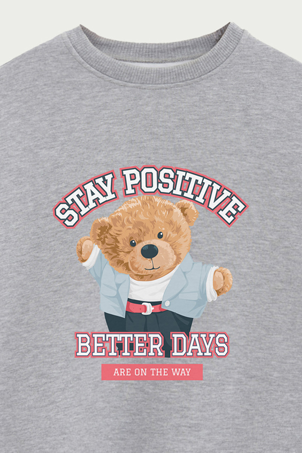 BUZO TEDDY STAY POSITIVE