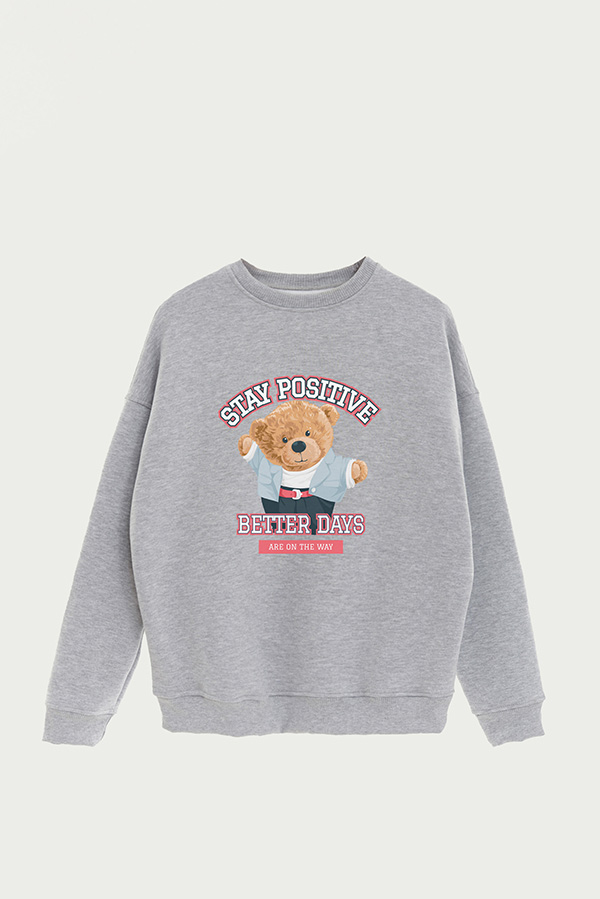 BUZO TEDDY STAY POSITIVE