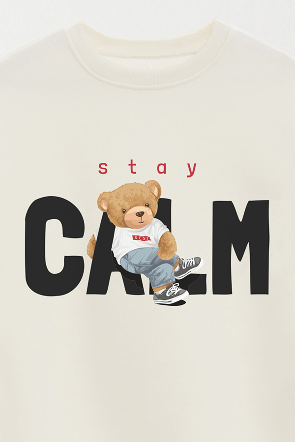 BUZO TEDDY STAY CALM