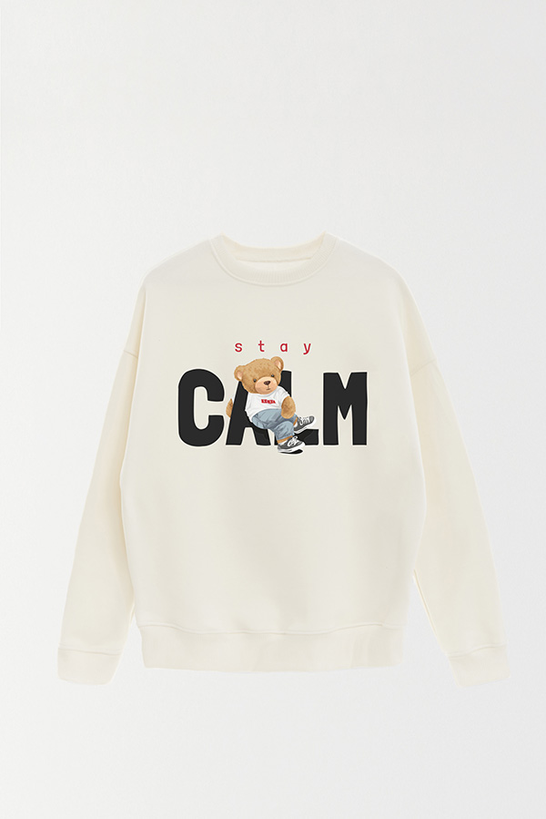 BUZO TEDDY STAY CALM