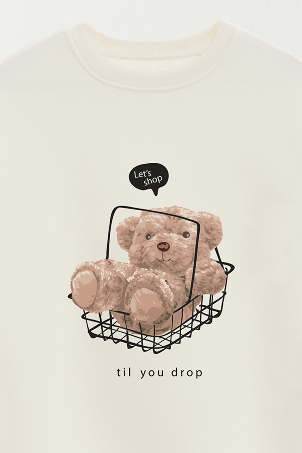 BUZO TEDDY SHOP TILL YOU DROP