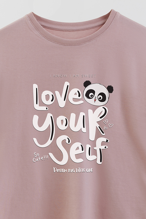 REMERA GIRL OVER LOVE YOURSELF