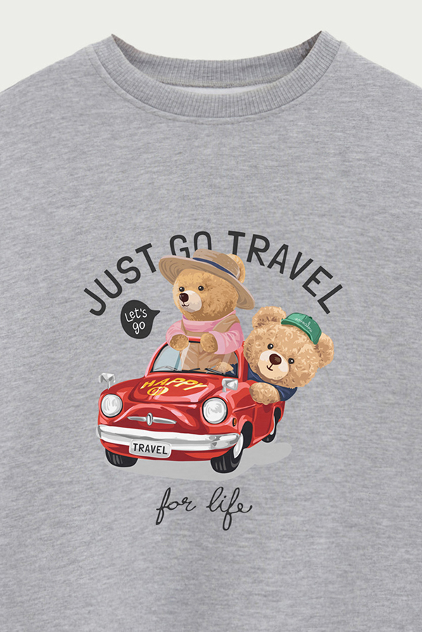 BUZO TEDDY JUST GO TRAVEL
