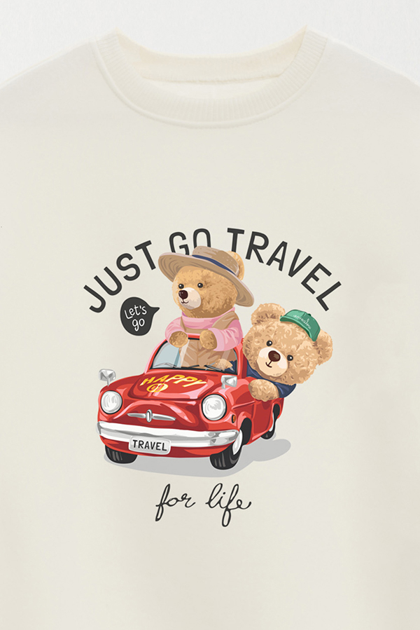 BUZO TEDDY JUST GO TRAVEL