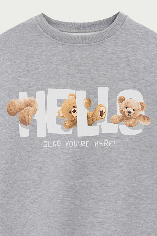 BUZO TEDDY HELLO GLAD
