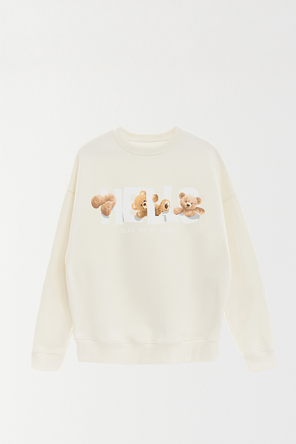 BUZO TEDDY HELLO GLAD