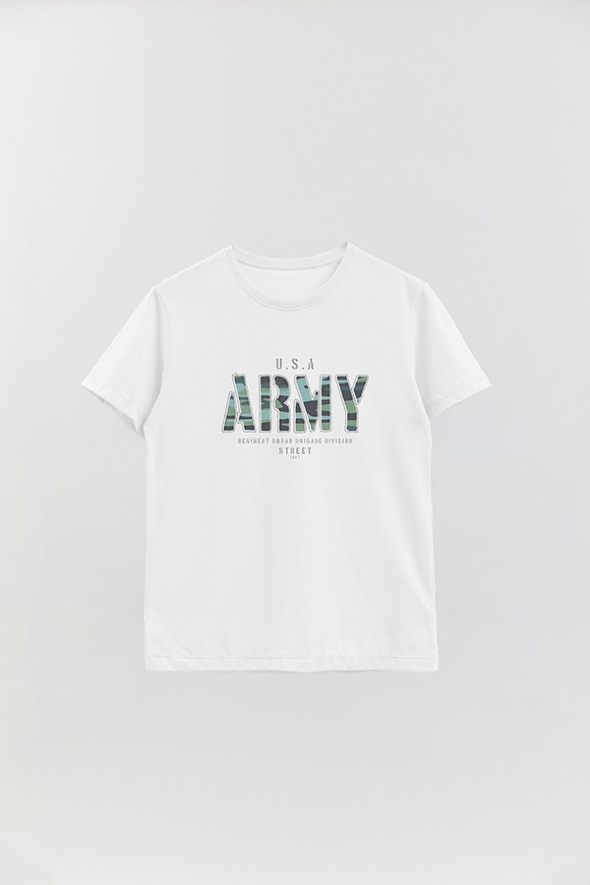 REMERA BASICA ESTAMPADA CL ARMY