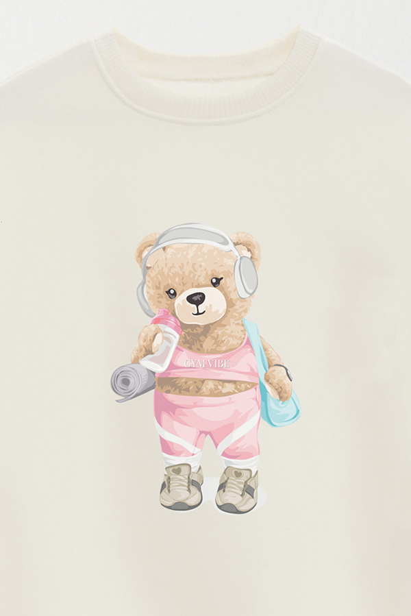 BUZO TEDDY GYM VIBE