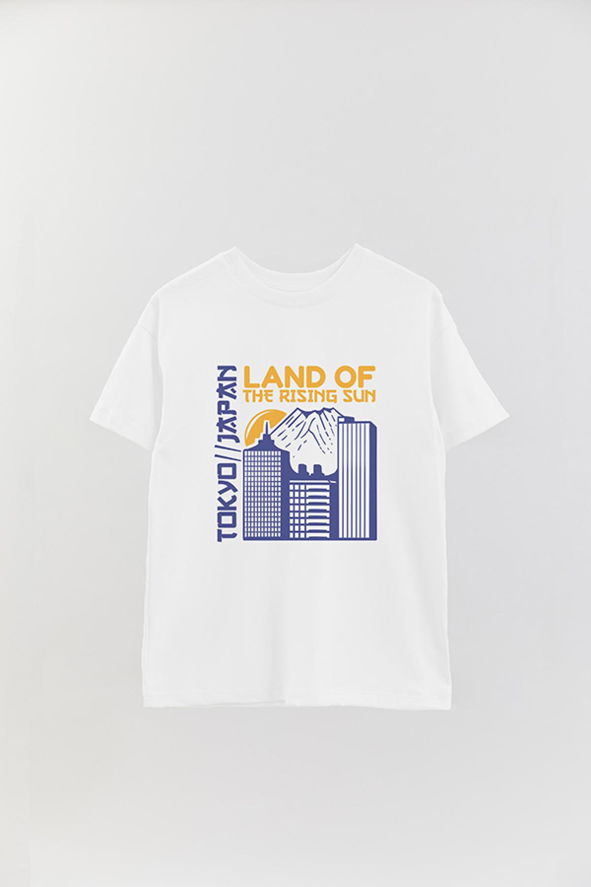 REMERA OVER ESTAMPADA CT TOKYO LAND OF THE RISING SUNG