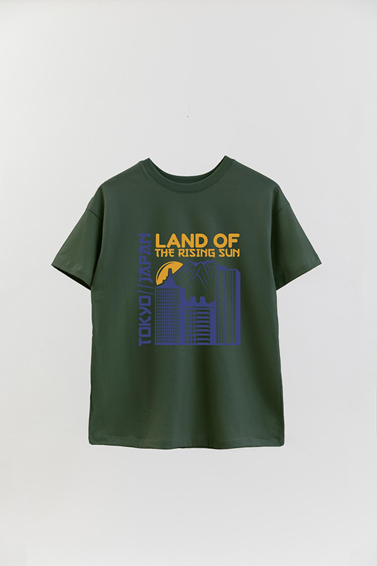 REMERA OVER ESTAMPADA CT TOKYO LAND OF THE RISING SUNG