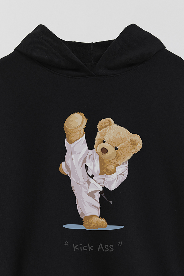 HOODIE RUSTICO KID TEDDY KICK ASS