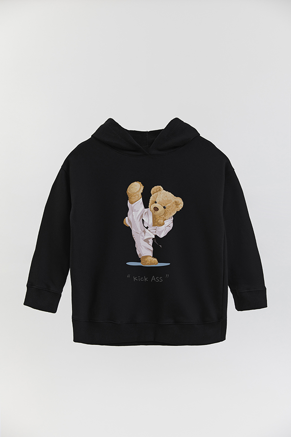 HOODIE RUSTICO KID TEDDY KICK ASS