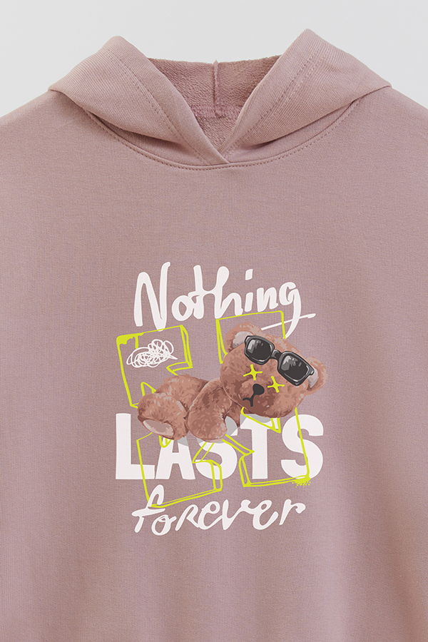 HOODIE RUSTICO KIDS TEDDY NOTHING