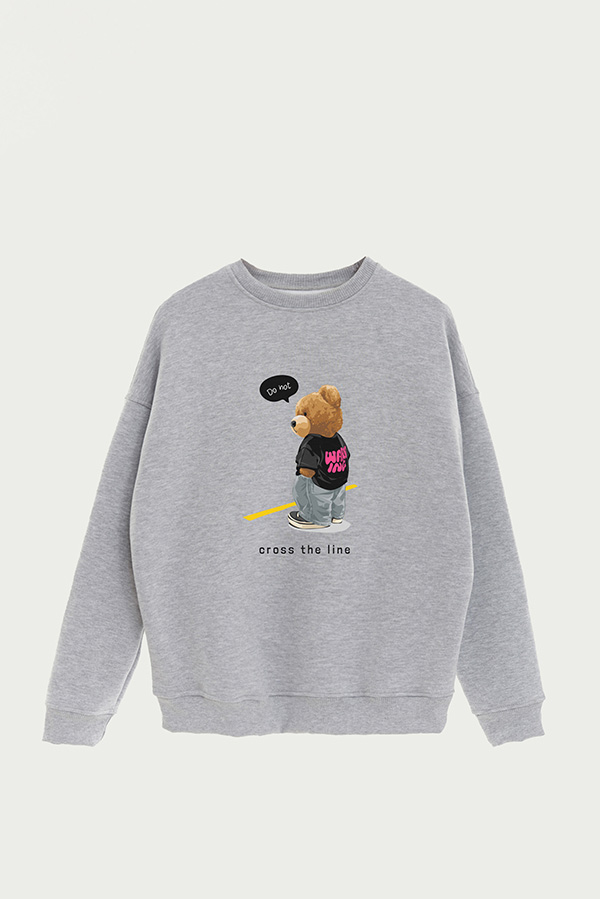 BUZO TEDDY DONT CROSS THE LINE