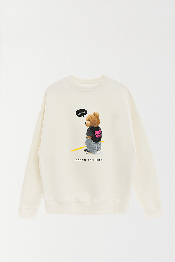 BUZO TEDDY DONT CROSS THE LINE