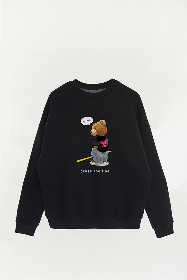BUZO TEDDY DONT CROSS THE LINE