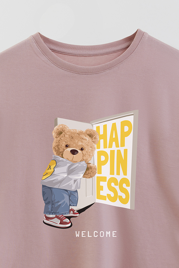 REMERA GB OVERSIZE HAPPINESS