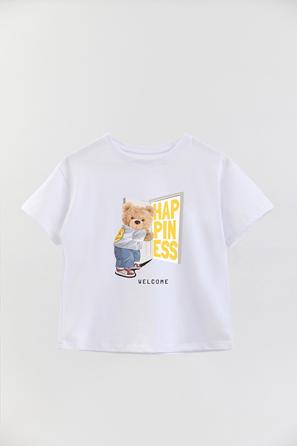 REMERA GB OVERSIZE HAPPINESS