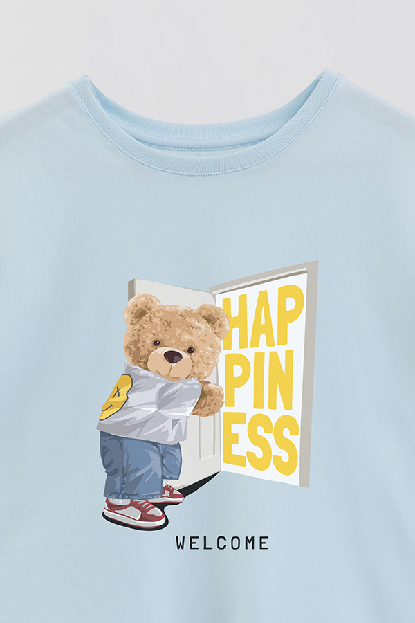 REMERA GB OVERSIZE HAPPINESS